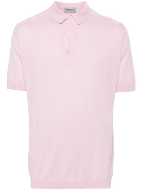 Cotton polo shirt JOHN SMEDLEY | ADRIANMALLOWPINK